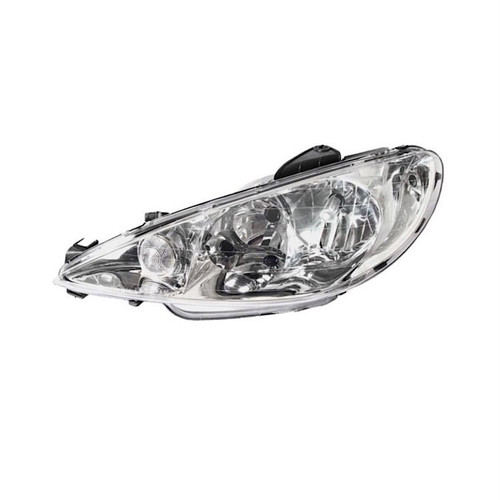 چراغ جلو راست خودرو گروه پژوهش صنعت مدرن کد R206 مناسب برای پژو 206