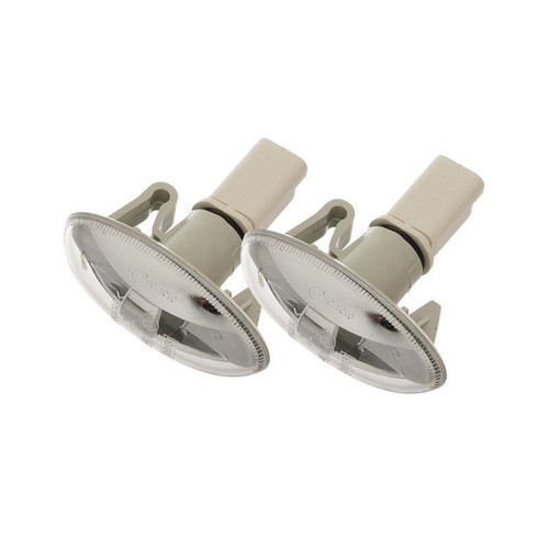 چراغ گلگیر خودرو قطعه سازان کبیر مدل LIGHT-206WH-761 مناسب برای پژو 206 مجموعه 2 عددی
