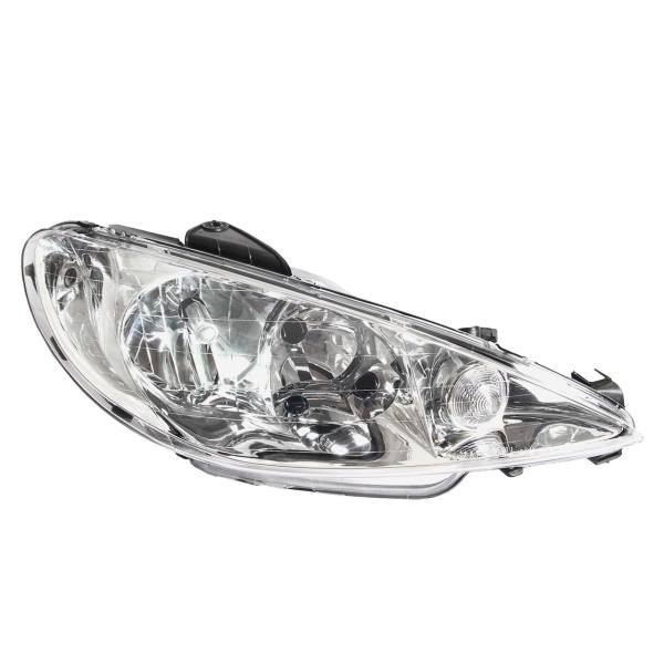 چراغ جلوی راست خودرو فن آوران پرتو الوندمدل M206R مناسب برای پژو 206
